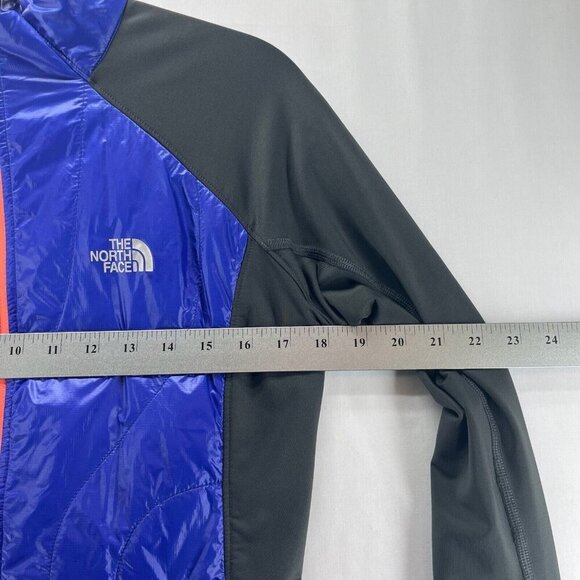 The North Face Jacket Womens M Primaloft Pertex Quantum Flight Series Blue Black - Picture 10 of 11